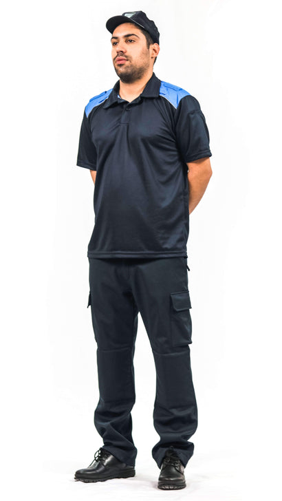 Polo Manga Corta Ibérica Bicolor (Galícia)